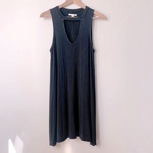 AEO | navy v-neck mini dress